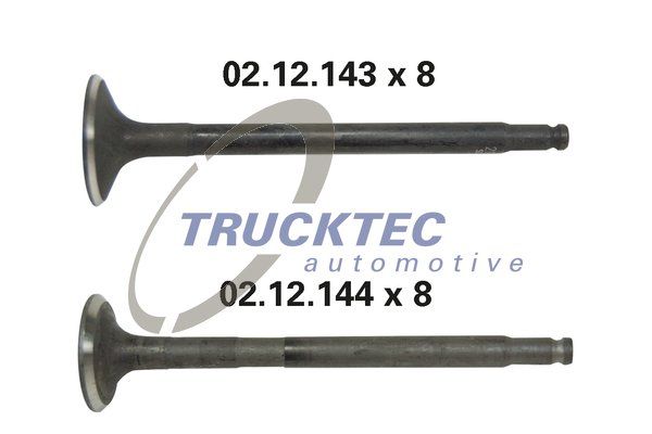 TRUCKTEC AUTOMOTIVE Venttiili 02.43.297